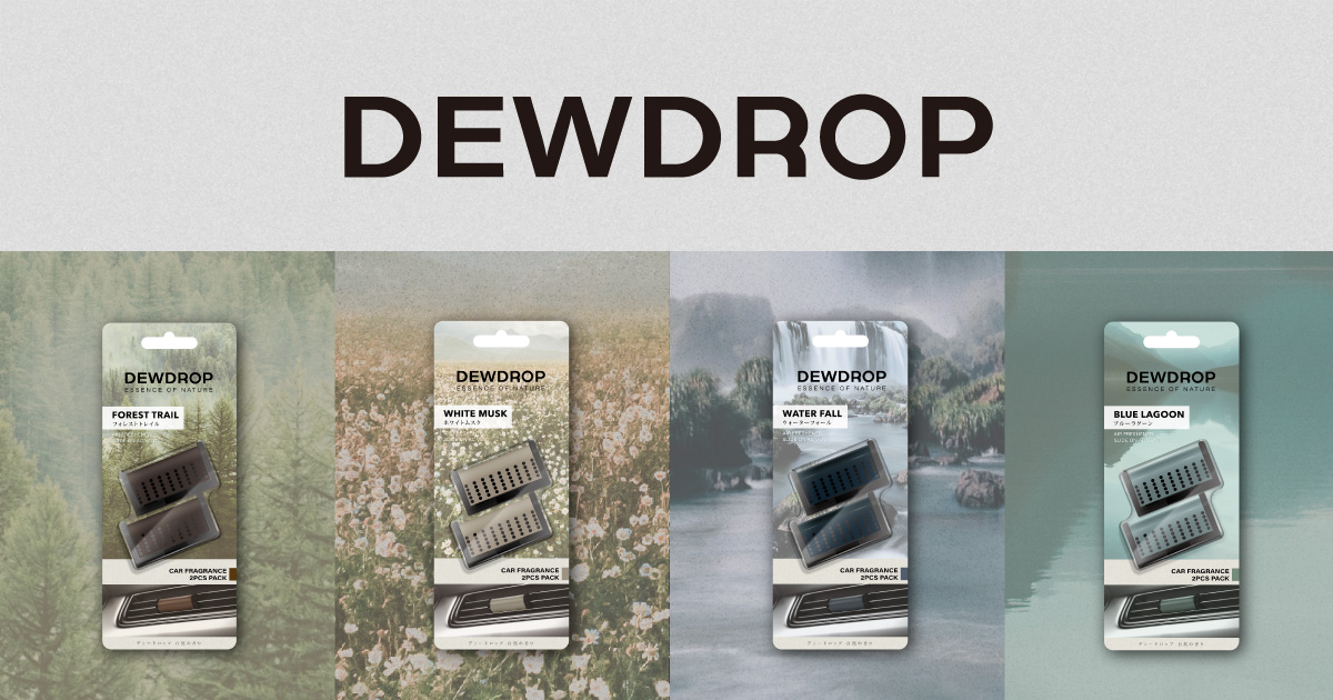 Read more about the article Natural fragrance from Japan: DEWDROP brings you the freshness of nature!