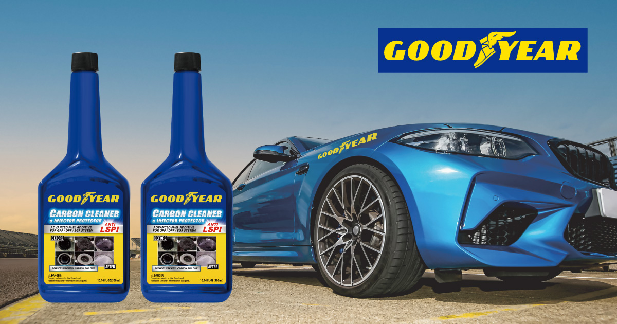 Read more about the article Goodyear 固特異：全效燃油系統除碳清潔劑全新推出！