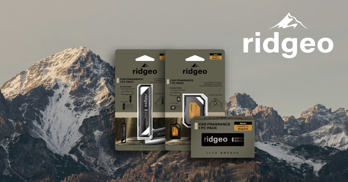 Read more about the article RIDGEO: A New Brand of Car Fragrances for a New Driving Experience